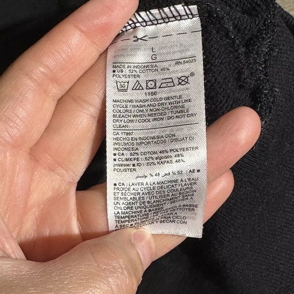 Disney The Nightmare Before Christmas Sally &Jack Sz L bf tunic Crewneck Sweater - Picture 5 of 6